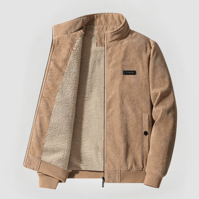 Claude - VESTE EN CORDUROY AVEC DOUBLURE EN FLEECE